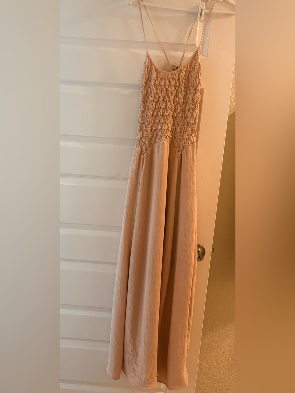 ILLA ILLA Beige Maxi Dress